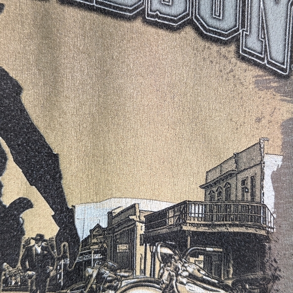 Harley Davidson Arizona Tombstone Gunslinger Tshirt Unisex M-L - Picture 10 of 15